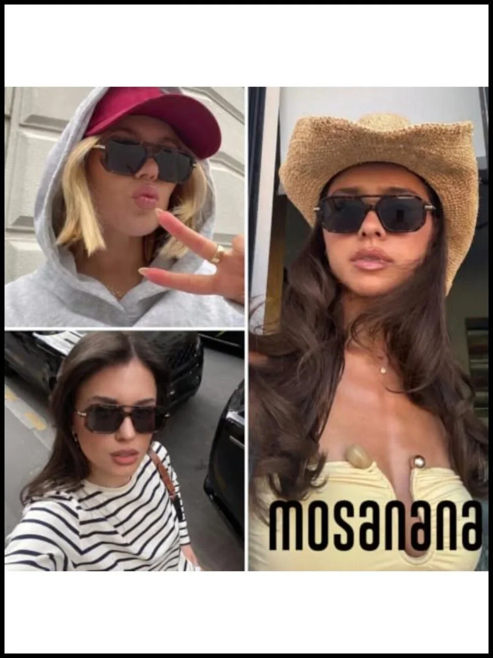 Polarized Aviator Sunglasses for Women UV400 Metal Temple Small Retro